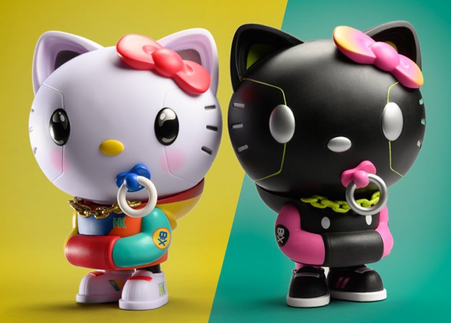 New Hellokitty Teq Figures From Sanrio X Kidrobot X Quiccs