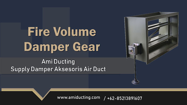 Volume Damper Gear Aksesoris Ducting