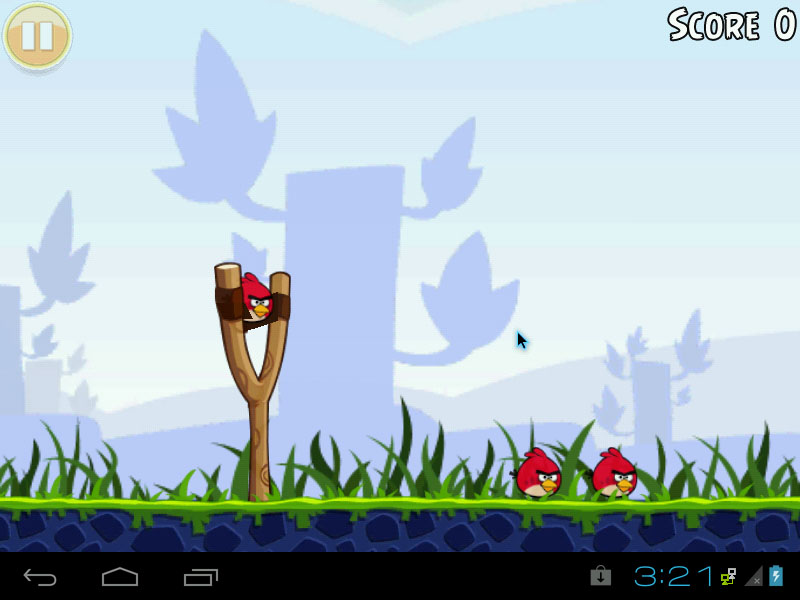 Android-x86 4.0.4 ICS RC2 - Angry Birds