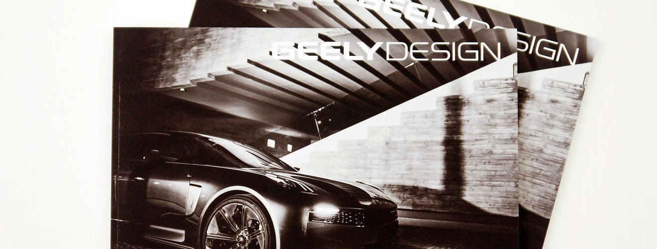 Geely Design custom magazine