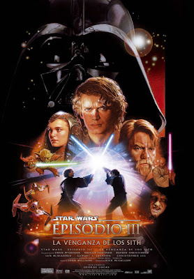 Cartel de La venganza de los Sith. Star Wars