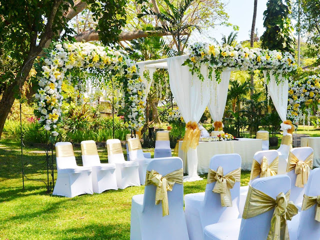 Garden wedding di hotel Prama Sanur Beach Bali