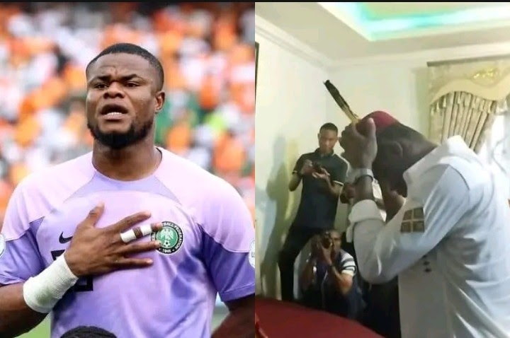 Goalkeeper Nwabali Honoured as 'Pride of Egbema Kingdom'