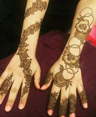 SIMPLE MEHANDI DESIGNS