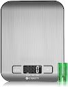  Etekcity Food Kitchen Scale, Gifts for Cooking, Baking, Meal Prep, Keto Diet and Weight Loss, Measuring in Grams and Ounces, Small, 304 Stainless Steel