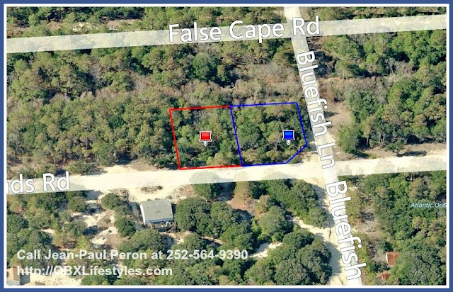 You also have the option of expanding your dream home and turning it into a gorgeous beach estate as located next to this Outer Banks NC lot for sale is another empty corner lot that's also up for sale. 