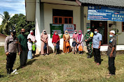 Babinsa Koramil 18/Ingin Jaya Ikut Resmikan Posko PPKM Mikro di Desa Gani 