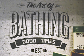 Lush Art of Bathing Wall
