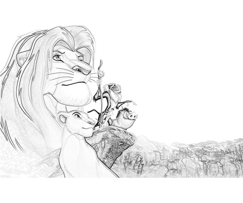 Download Lion King Disney Coloring Pages - Best Coloring Pages ...