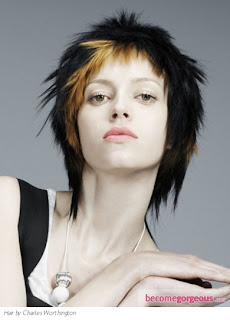 Medium Emo Hairstyles for Women