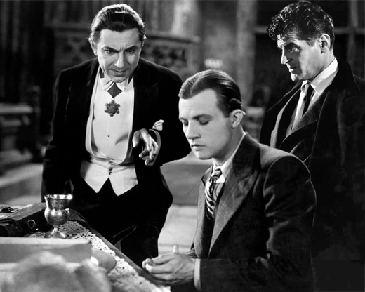 Monster mash-up - The Return of Dracula (1958) and Dracula (1931)