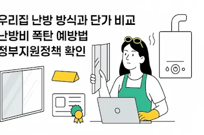 아파트 난방비·관리비 얼마나 나올까 절약·개선 실전 가이드 총정리