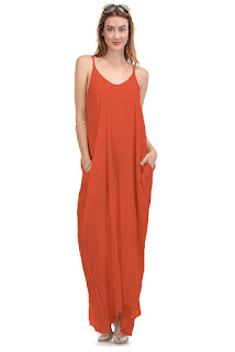 Spaghetti strap maxi dress