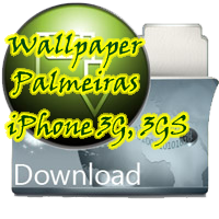 Wallpaper Palmeiras iPhone 3G, 3GS