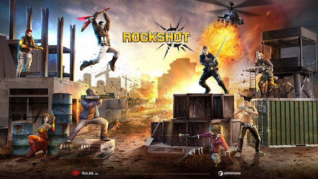 Rockshot el nuevo battle royale, ya disponible en steam !