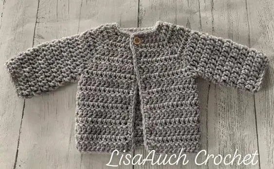 newborn crochet cardigan pattern free
