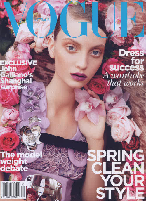 anne hathaway vogue 2011. Row 4: Vogue UK Lara Stone