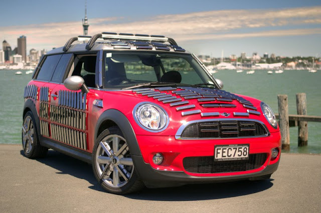 Mini Carmonica or Harmonicar covered in 330 Harmonicas 