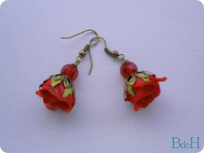 Pendientes Rositas