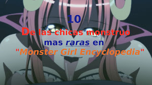 10 de las chicas monstruo mas raras en 'Monster Girl Encyclopedia'