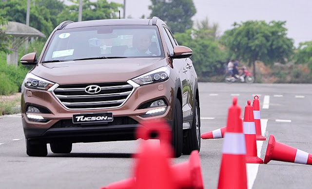 Hyundai Tucson 2016 - trải nghiệm cảm giác lái thể thao