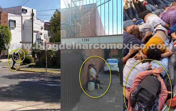 Video: Así se enfrentaron Policías a Sicarios en Zapopan; Jalisco, tomaron a un Policía como rehén, rescataron a muchas personas secuestradas