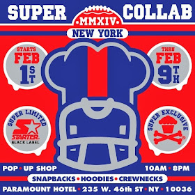 Johnny Cupcakes x Starter Black Label Super Bowl Collection