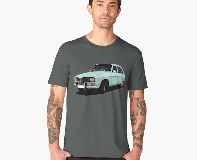 Renault R16 T-shirt - seventies car