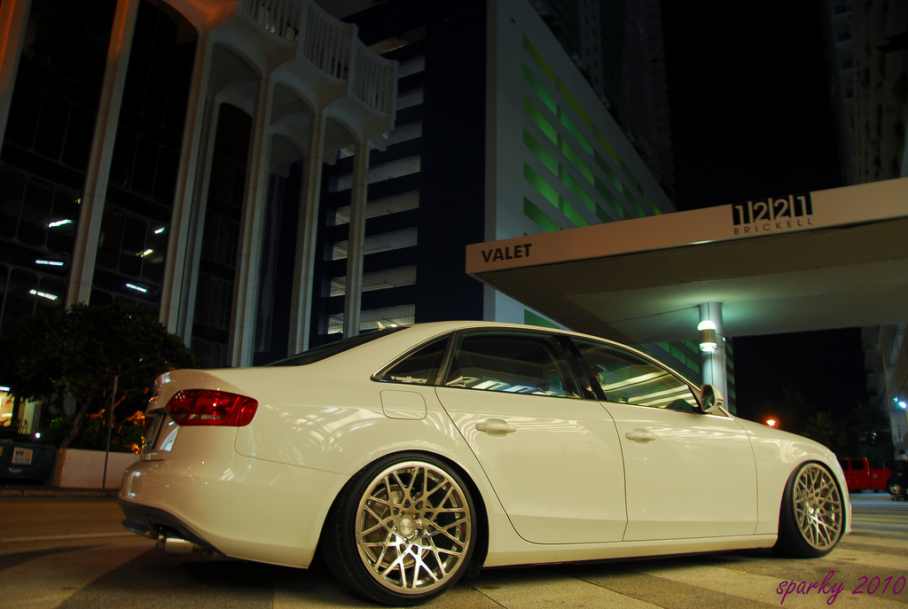 forged concave monoblock rotiform blq on white Audi A4 