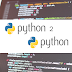 Perbedaan Pemrograman Python 2 dan 3