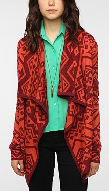 Staring at Stars Array Cardigan red