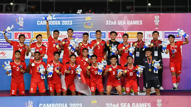 Garuda Muda Raih Emas SEA Games 2023, Jokowi Akan Beri Hadiah ke Timnas U-22 RI