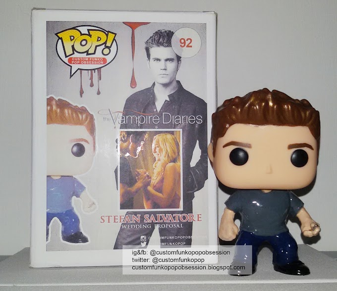  The Vampire Diaries: Stefan Salvatore Custom Funko Pop 