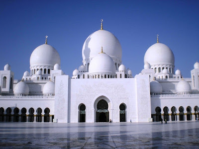 Masjid Agung Sheikh Zayed Abu Dhabi Uni Emirat Arab