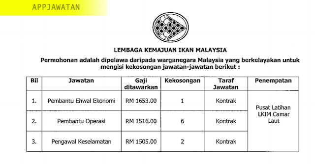 Lembaga Kemajuan Ikan Malaysia (LKIM) 