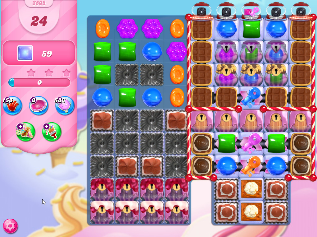 Candy Crush Saga level 3506