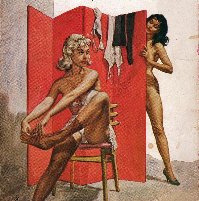 Lesbian Pulp Art