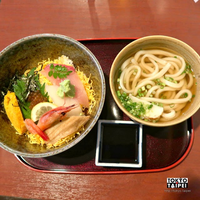 【鄉屋敷】老餐廳品嘗讚岐烏龍麵Ｑ彈有麥香　海鮮丼也很美味