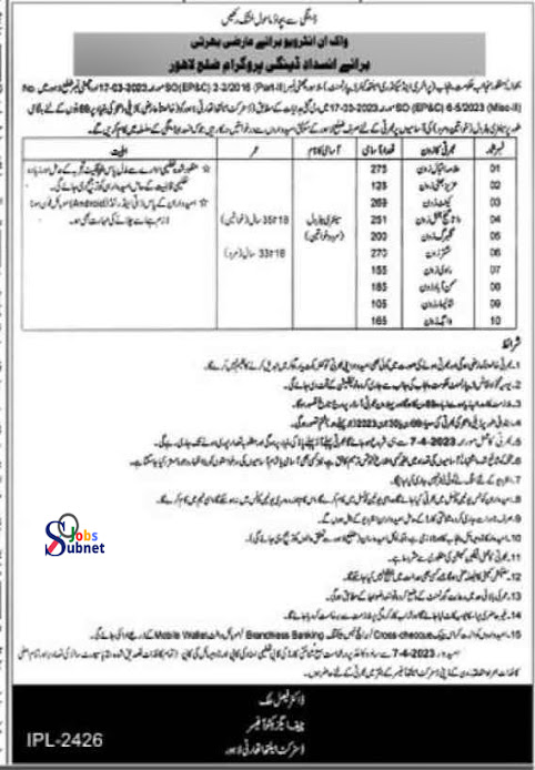 Health Department Government Jobs 2023 in Punjab