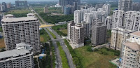 淡海新市段稀有大面積住宅用地,空拍全景示意