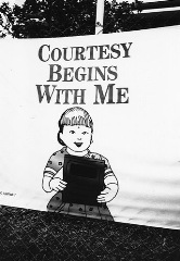 courtesy begins with me