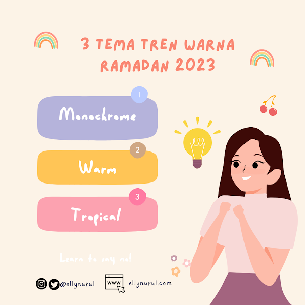  3 Tema Tren Warna Ramadan 2023 
