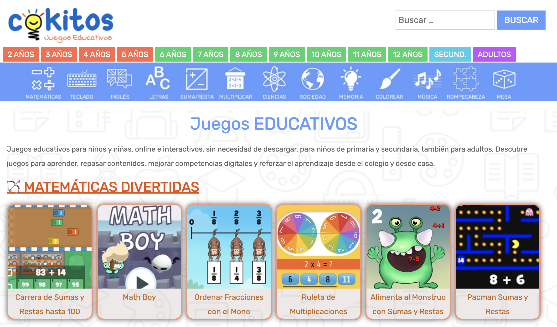 AYUDA PARA MAESTROS: Cokitos - Web con miles de educativos para aprender