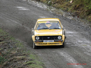 Ford Escort RS1800 Bulldog Rally car classic Alan Walker Jez Rogers