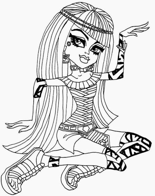 Monster High coloring pages coloring.filminspector.com