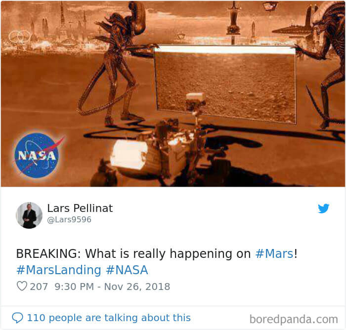 20 Hilariously Creative Reactions To NASA’s InSight’s First Photographs From Mars