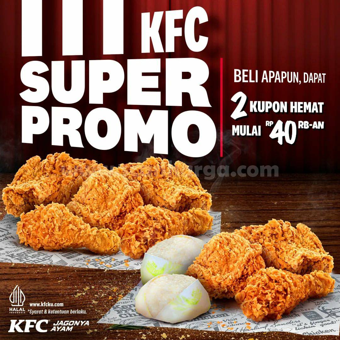 KFC SUPER Promo GRATIS KUPON HEMAT