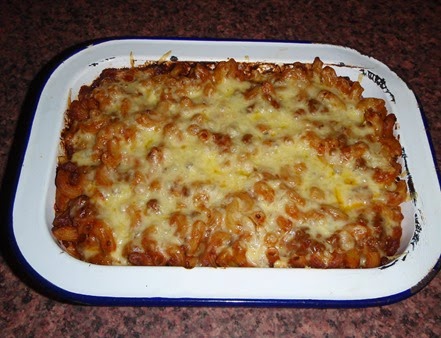 chili macaroni cassarole