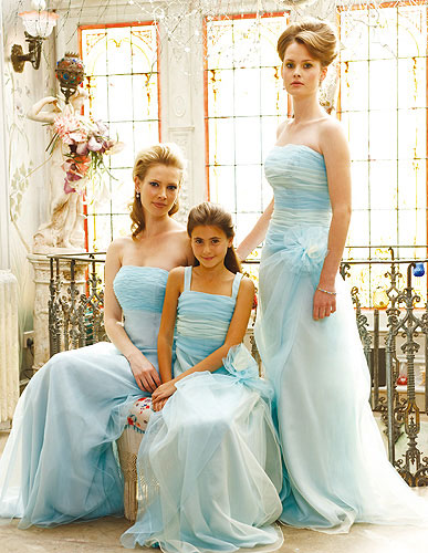 Blue Bridesmaid Dresses, winter Blue Bridesmaid Dresses, Winter Blue Bridesmaid