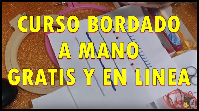 ¡CURSO BORDADO A MANO DESDE 0! 